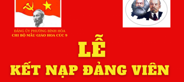 phông lễ kết nạp ĐV